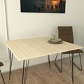 Masa, Comforty, Sandalf Square, 90x75x90 cm, Stejar