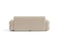 Canapea 3 locuri, Neo, Micadoni Home, 220x100x83 cm, tesatura Boucle, bej