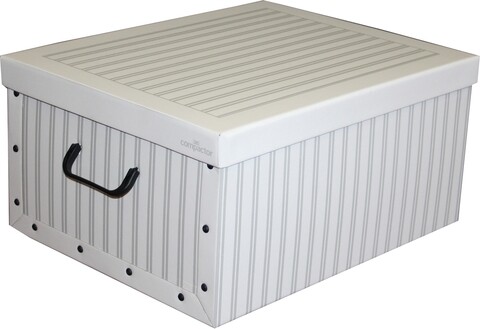 Cutie de depozitare Anton, Compactor, 50x40x25 cm, alb