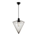 Lustra, Tatum, 584TTM1298, Metal, Negru / Vintage