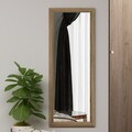 Oglinda decorativa, Siam, Sonny, 40x105x2 cm, MDF , Natural