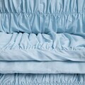 Lenjerie de pat King Size, Cloud, Homla, 200x220 cm, 3 piese, bumbac, albastru