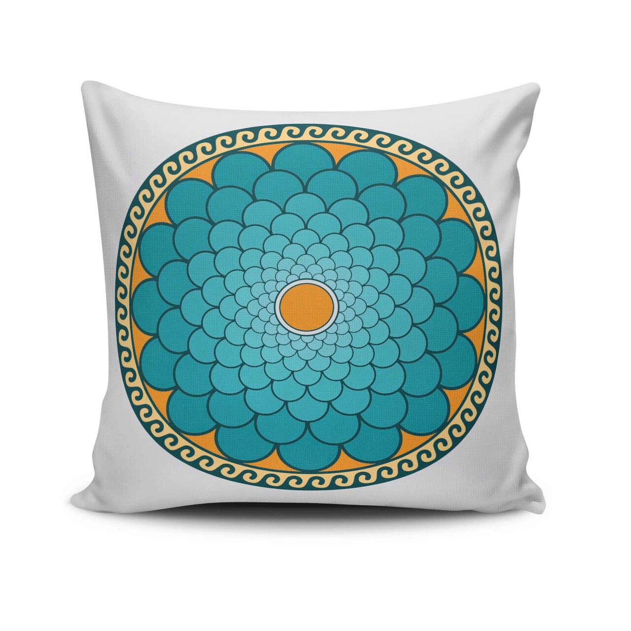 Perna, MANDALA-16, 43x43 Cm, 50% Bumbac / 50% Poliester, Multicolor