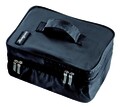 Trusa cosmetice pentru calatorii, Compactor, 29x21.5x13 cm, negru
