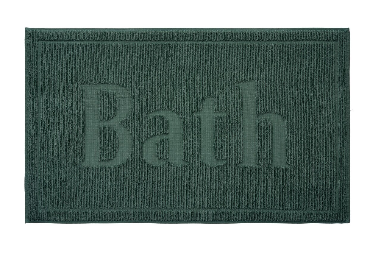 Set covorase de baie 2 piese, L'essentiel Maison, Bath, Verde inchis - view 4