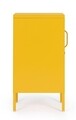 Comoda / noptiera Cambridge, Bizzotto, 2 rafturi reglabile, 40 x 35 x 76 cm, otel, galben
