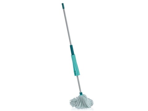 Mop classic wringmop, leifheit, 144 cm, plastic/microfibra, verde