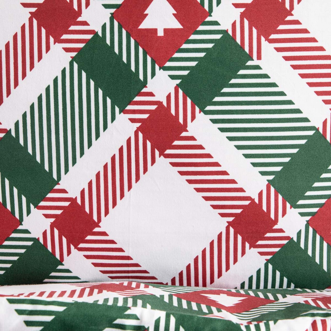 Lenjerie de pat pentru o persoana Adyga, Homla, 2 piese, 140x200 cm, microfibra din poliester, multicolor - 1 | YEO