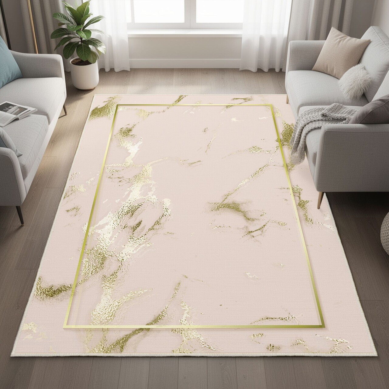 Covor, Hmnt598, 180x280 cm, Poliester, Multicolor
