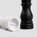Set 2 rasnite pentru sare/piper Evron, Homla, 6x16 cm, plastic, alb/negru