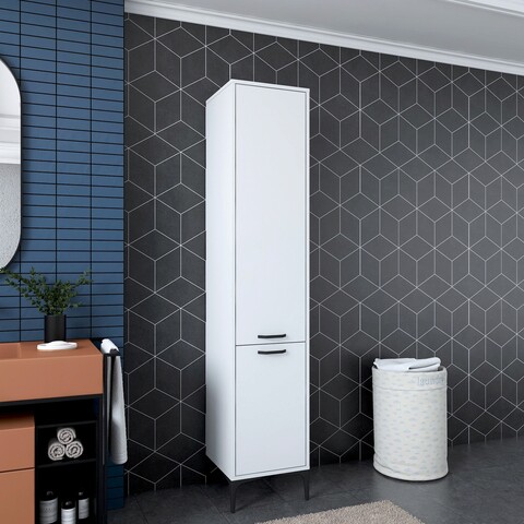 Dulap multifunctional, Rani, JE111, 40x198.6x40 cm, PAL, Alb