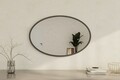 Oglinda decorativa, Siam, Beyo, 60x90x2.2 cm, Antracit