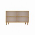 Consola, Odessa, Rodney, 120x73.6x29.6 cm, Stejar Safir