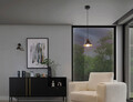 Lustra ELTAP, Detmer, 17x110 cm, 1xE27, 15W, otel, negru/auriu