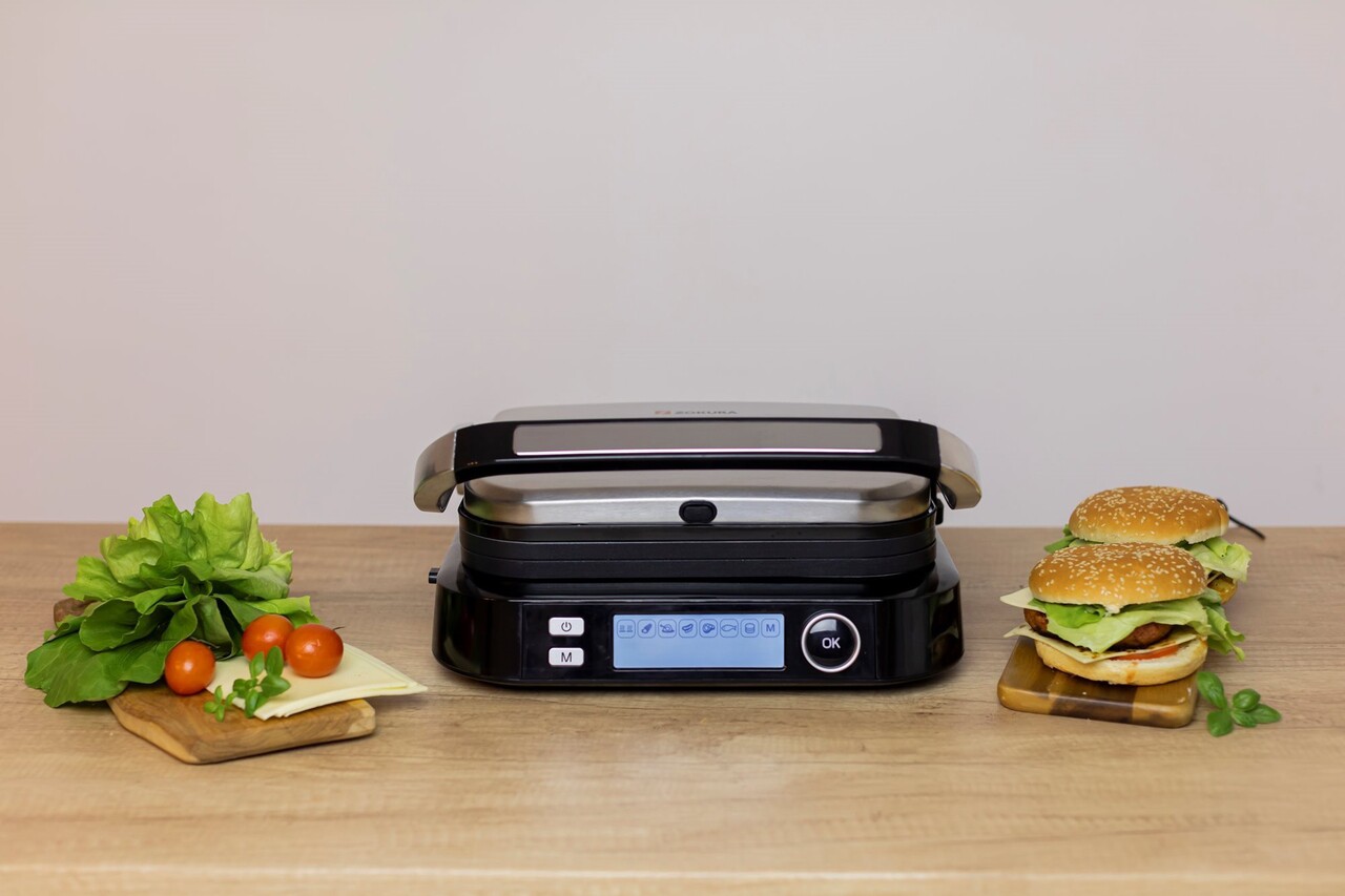 Gratar electric Smart, 2100 W, 7 programe - Zokura - view 15