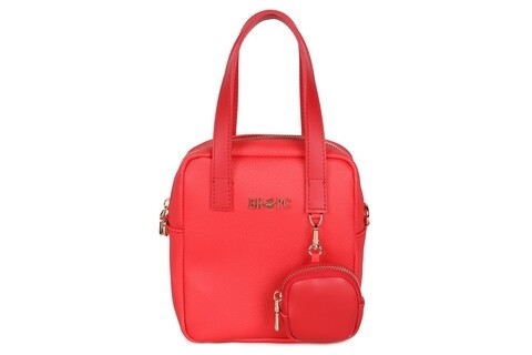 Geanta Beverly Hills Polo Club, 1106, piele ecologica, rosu