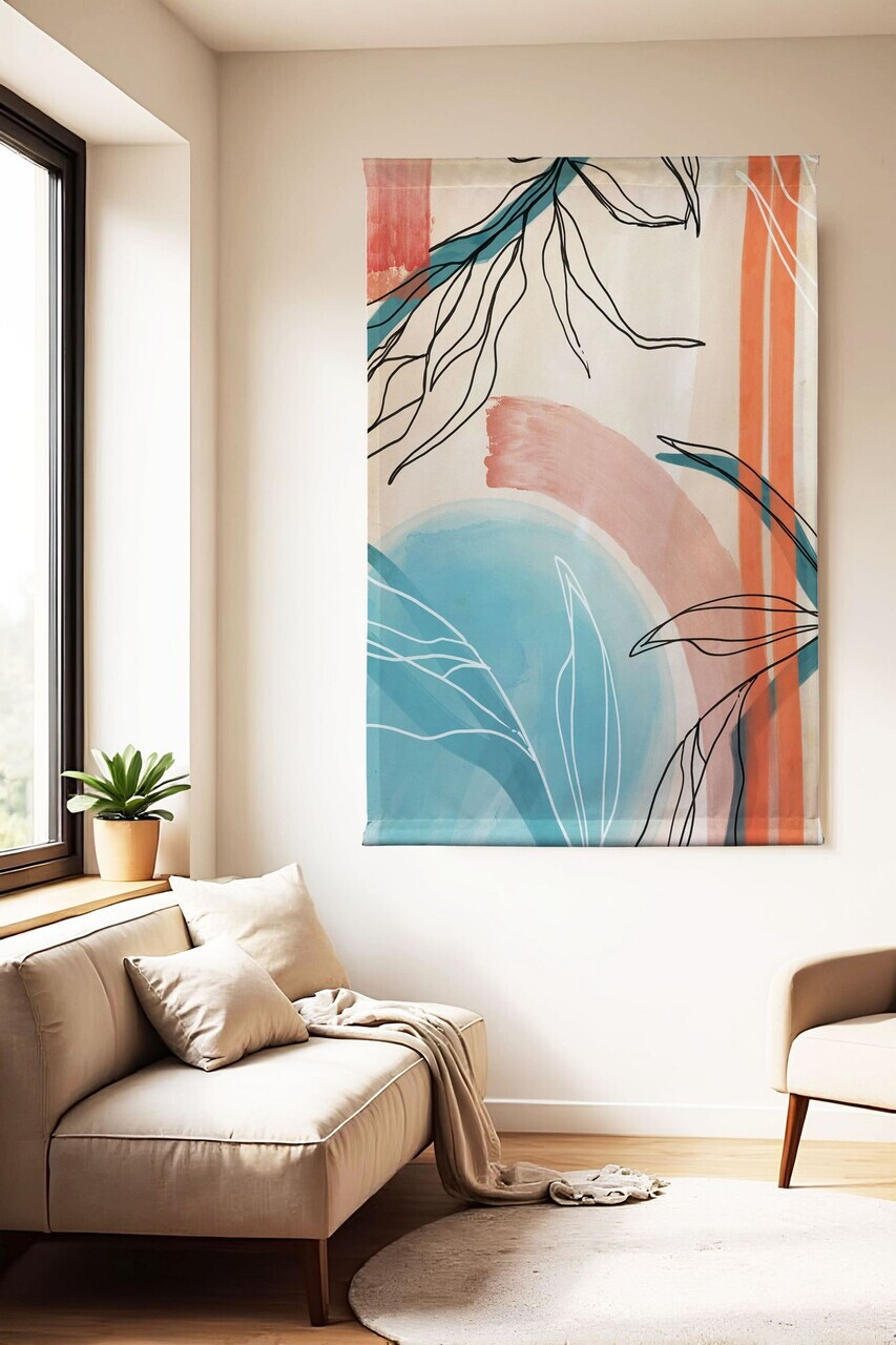 Tablou decorativ, Polybaby 2, Amestec bumbac, Lățime: 70 cm Înălțime: 120 cm, Multicolor — imaginea 2