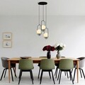 Lustra, Fulgor, 942FLG1662, Metal, Negru