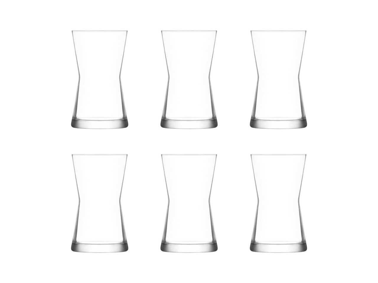 Set pahare, Hermia, 990LAV1117, Transparent - view 3