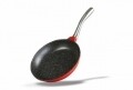 Tigaie Home Chef, Heinner, 28 x 5 cm, aluminiu turnat, negru/rosu
