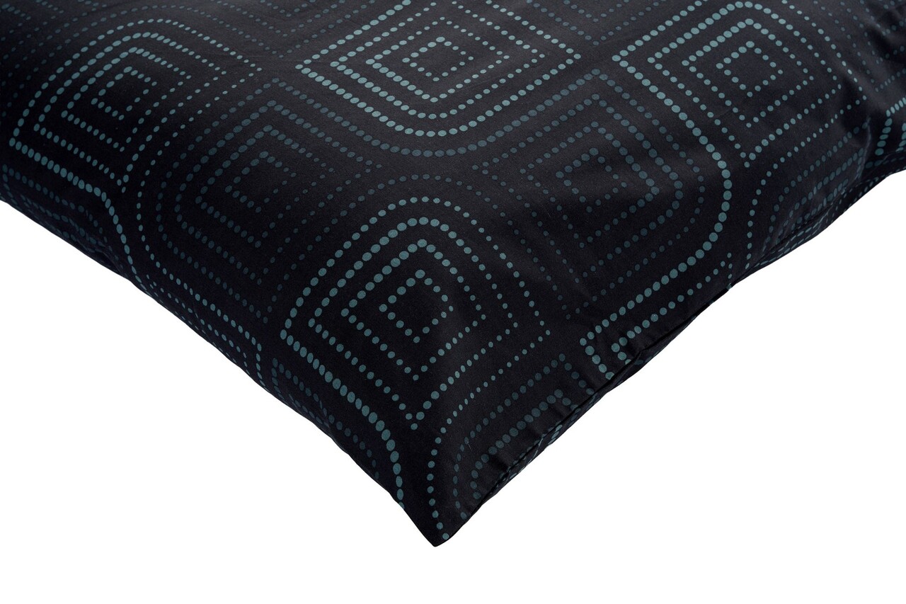 Lenjerie de pat pentru o persoana Single XXL (DE), L'essentiel Maison, Noche, Albastru petrol - imagine 5