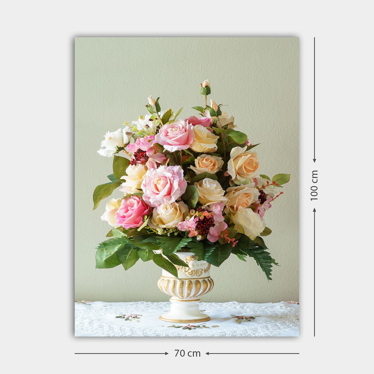 Tablou decorativ, 311200037_70100, Cadru: 100% LEMN (grosime: 3 cm), Multicolor - view 3