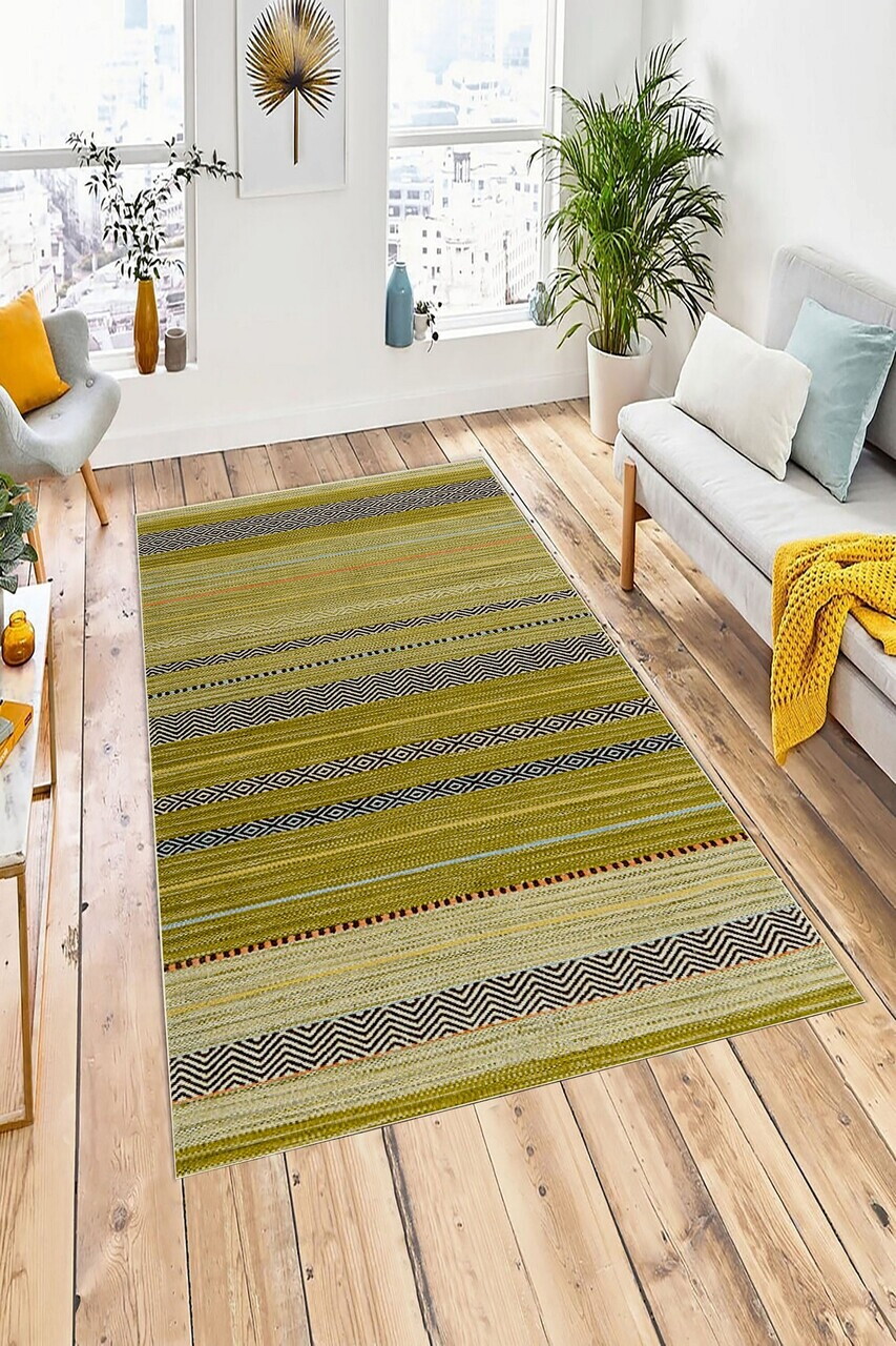 Covor W947 100x150 cm Poliester Verde