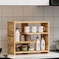 Raft de perete, Inarch, Gupse, 48.6x40x21.4 cm, PAL, Maro