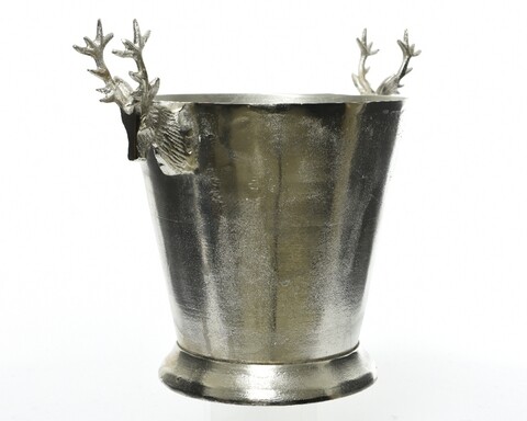 Frapiera Deer, Decoris, aluminiu, argintiu