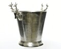 Frapiera Deer, Decoris, aluminiu, argintiu