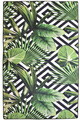 Covor, Tropic Djt, 100x140 cm, Multicolor