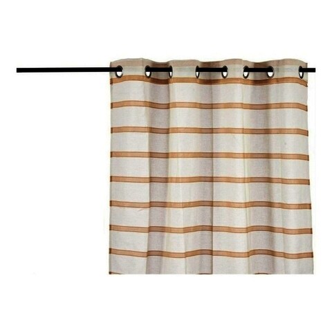Perdea debra, gift decor, 140 x 260 cm, poliester, maro