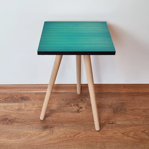 Masuta, Leona, Shp333, 35x42x35 cm, Turcoaz