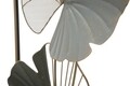 Decoratiune de perete Lotus A, Mauro Ferretti, 31 x 89.5 cm, fier, multicolor