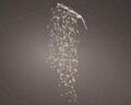 Instalatie Micro LED Cascade lights flashing effect, Lumineo, 90 cm, 320 LED-uri, lumina calda
