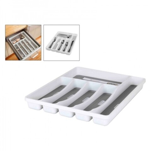 Organizator pentru tacamuri confortime, 40x33x5 cm, plastic