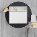 Birou, Elegance, Optimum, 64x60x20 cm, Alb