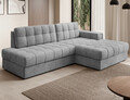 Coltar extensibil dreapta 3 locuri ELTAP, RT-85MO, Blezalt, 240x150x82 cm, lemn/poliester, gri