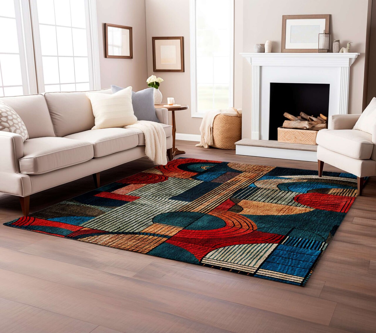 Covor (100 x 180), BSR-3, 100x180 cm, Multicolor - view 2