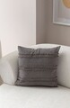 Husa de perna, Tuffet, 43x43 cm, Material: 100% POLIESTER, Gri