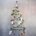 Decoratiune luminoasa Fir, Lumineo, 29 cm, alb