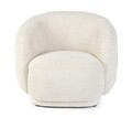 Fotoliu Tecla, Bizzotto, 93 x 87 x 73 cm, placaj/poliester Boucle, natural