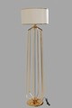 Lampadar, Stala, 846STL3596, Metal, Auriu