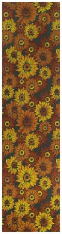 Covor pentru bucatarie Girasoli, Decorino, 67x200 cm, poliester, multicolor