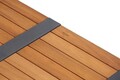 Set mobilier de gradina, Clara, La Puerta, Antracit / Crem