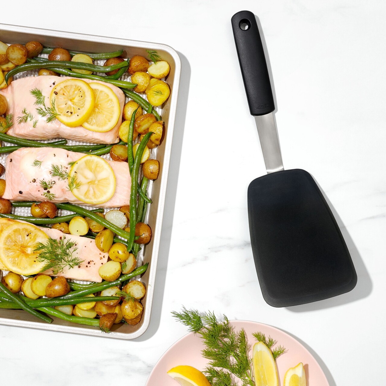 Paleta silicon, 32 cm, "Good Grips" - OXO - imagine 8