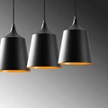 Lustra, Tatum, 584TTM1337, Metal, Negru