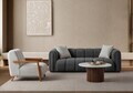 Canapea 3 locuri, Atelier del Sofa, 752EST1182, Antracit