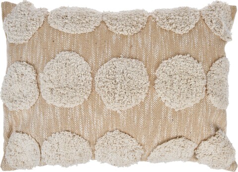 Perna decorativa tufted dots, 40x60 cm, bumbac