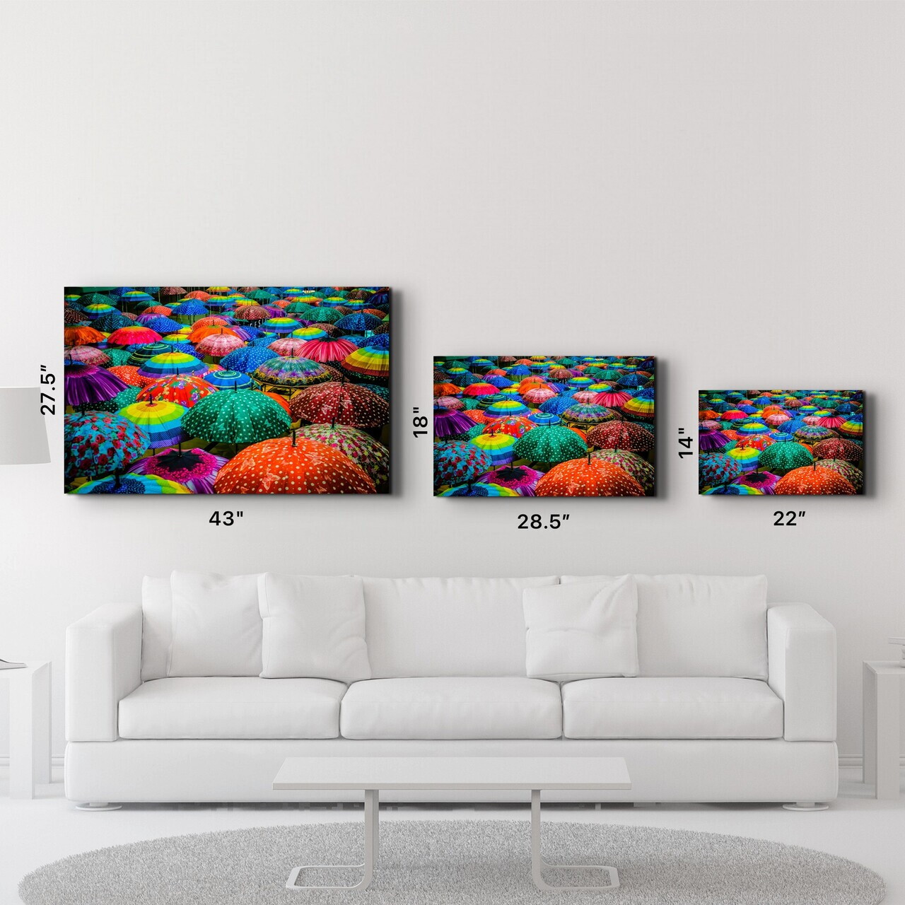 Tablou decorativ, OGLS-1053, Dimensiuni: 70 x 110 cm, Multicolor — imaginea 6